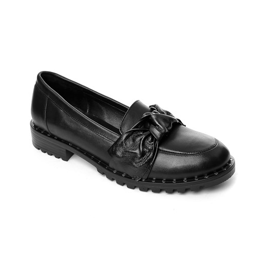 Kadın Günlük   Oxford-Ayakkabı MS- 400-102 BLA JOHN MAY LEATHER BLACK