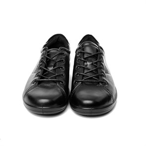 Kadın Oxford-Ayakkabı yt TM 20650356723 ECCO SOFT 2.0 BLACK WITH BLACK SOLE