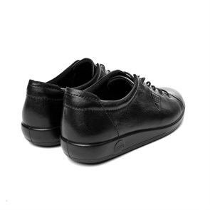 Kadın Oxford-Ayakkabı yt TM 20650356723 ECCO SOFT 2.0 BLACK WITH BLACK SOLE