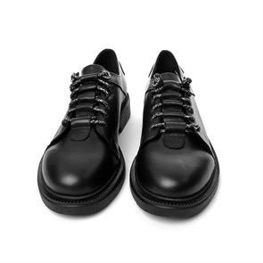 Kadın Oxford-Ayakkabı yt TM MS- 100-03 JOHN MAY LEATHER BLACK