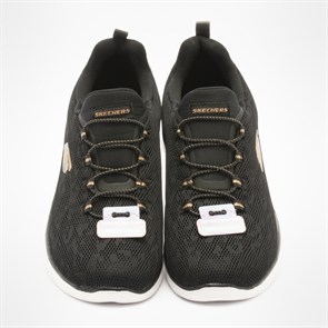 Kadın Spor Ayakkabı 149037 BKRG Skechers Summıts - Leopard Spot Siyah-Pembe Altın