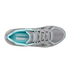 Kadın Spor Ayakkabı 149820 GYBL Skechers HILLCREST - VAST ADVENTURE Gri-Mavi