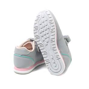 Kız Çocuk Spor Ayakkabı 19-S12 COOL FİLET GRİ- PEMBE 31-35