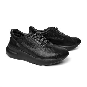 SİYAH Kadın Spor Ayakkabı MS- 110-47 BLA JOHN MAY SUEDE BLACK